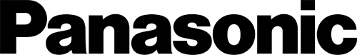 Panasonic Logo in schwarz